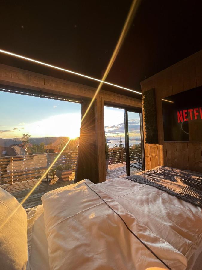Hide Hut - Amazing View 50 Min From Oslo Vila Stange Exterior foto